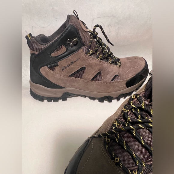 Eddie Bauer Men’s Mid Height Brighton Waterproof Hiking Boots WIDE main image 6
